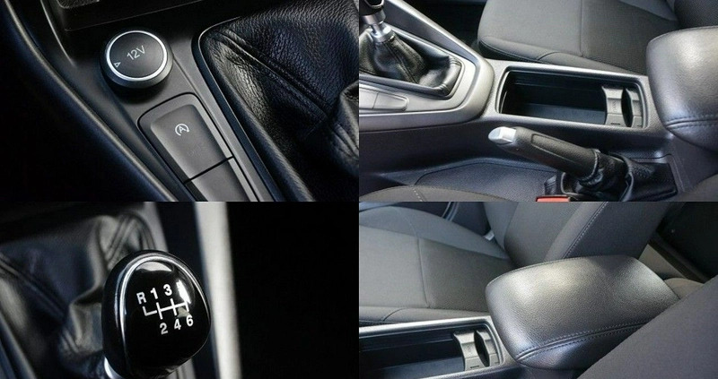 Ford Focus cena 44403 przebieg: 105617, rok produkcji 2018 z Zawiercie małe 497